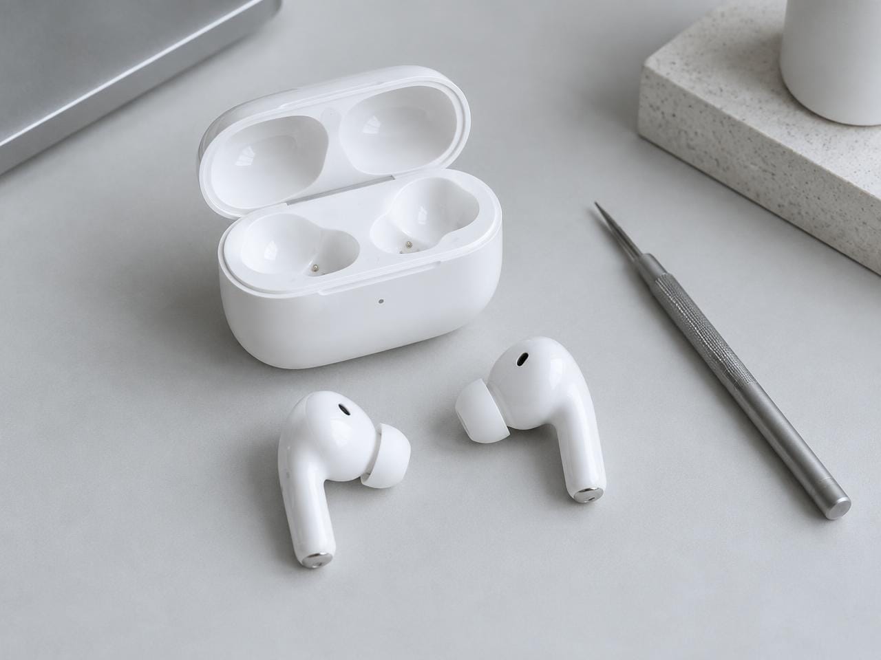 Illustrative image of airpods repair