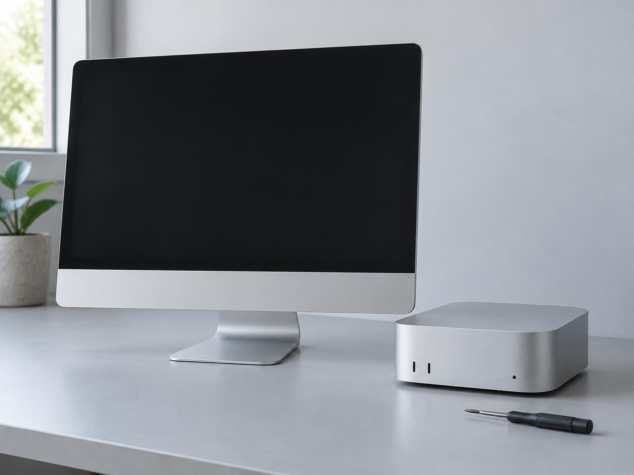 Illustrative image of mac desktop repair
