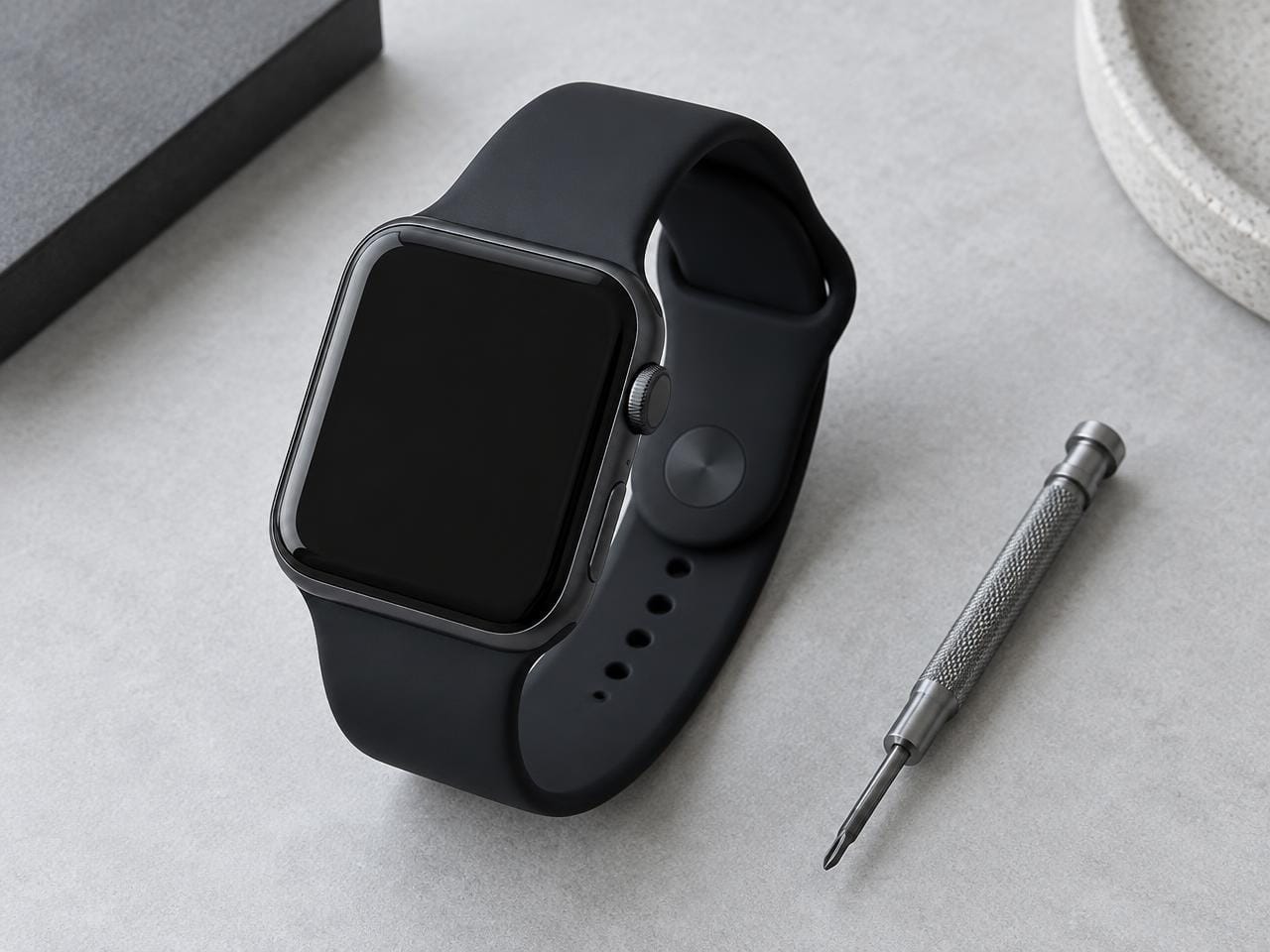 Illustrative image of apple watch repair